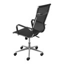 Ver imagem 3 de Cadeira de Escritório Office Alta 3303 Tela Mesh:preta