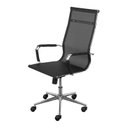 Ver imagem 2 de Cadeira de Escritório Office Alta 3303 Tela Mesh:preta