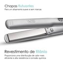 Ver imagem 5 de Prancha Alisadora Progressiva Mondial Ultra Liss Pro 250°C Bivolt Prata - P-02-Pro