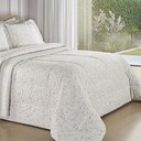 Ver imagem 3 de Colcha Casal 200 Fios Vintage Alora - Casa k Estampada