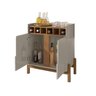 Adega Bar Com 2 Portas 75x79cm Lizz  - 5
