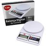 Balança De Cozinha Alta Precisão Digital 10kg Clink balança digital Branco - 1