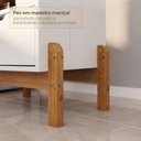 Ver imagem 7 de Mesa de Cabeceira 1 Gavetas 52x58cm Antares Branco