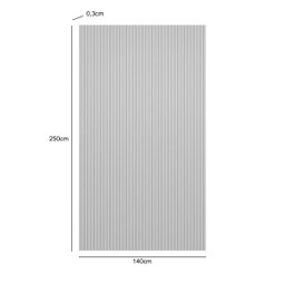 Painel Ripado 1.4 para Tv até 60 com 2,50 X 1,41 Emily-nature Fosco - Edecasamoveis - 10
