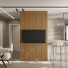 Painel Ripado 1.4 para Tv até 60 com 2,50 X 1,41 Emily-nature Fosco - Edecasamoveis - 2