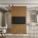 Ver imagem 2 de Painel Ripado 1.4 para Tv até 60 com 2,50 X 1,41 Emily-nature Fosco - Edecasamoveis