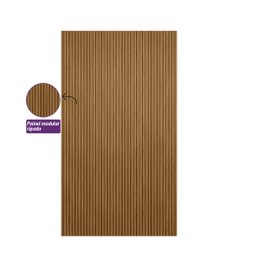 Painel Ripado 1.4 para Tv até 60 com 2,50 X 1,41 Emily-nature Fosco - Edecasamoveis - 6