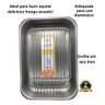 Assadeira Mta Antiaderente com Grelha Inox Removível Nº 3 - 3