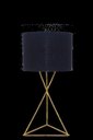 Ver imagem 1 de Abajur Aramado 5003 Dourado/preto