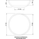 Ver imagem 2 de Vaso Baixo Floreira Bacia Europa 75cm Japi