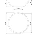Ver imagem 3 de Vaso Baixo Floreira Bacia Europa 75cm Japi