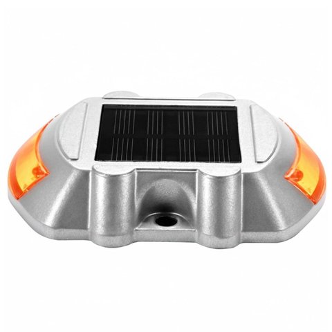 Tacha Solar Sinalizador Viario Kit 40 Uni Olho de Gato Sinalizaçao Estrada Rodovia Rua Pavimentaçao 