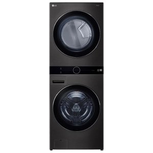 Lava e Seca LG WashTower 17KG Preto Inox 220V WK17BS6A