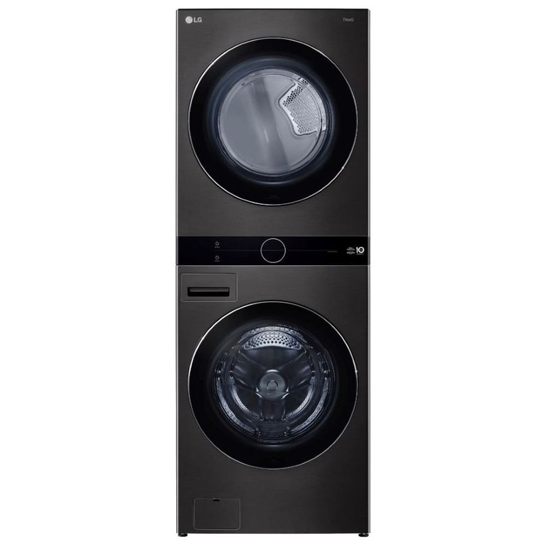 Lava e Seca LG WashTower 17KG Preto Inox 220V WK17BS6A