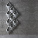 Ver imagem 3 de Vaso Parede 51x35cm Gota Japi