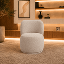 Ver imagem 2 de Poltrona Decorativa Bia Bouclê Confortável Elegante Orgânica
