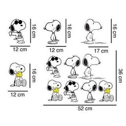 Adesivo para Box Snoopy:53 X 39 Cm - 2