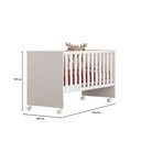 Ver imagem 5 de Cômoda Helena e Berço Doce Sonho Branco _ Phoenix Baby