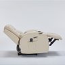 Poltrona do Papai Reclinável Elétrica Austin com Massagem Aquecimento Entrada Usb/usb-c Pu Bege G94 - 6