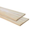 Ver imagem 1 de Kit 2 Tábuas de Pinus 100cm x 28cm x 2cm Prateleira de Madeira