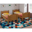 Ver imagem 2 de Beliche Madrid Grades de Proteção e Cama Removível - Amêndoa