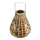 Ver imagem 1 de Lanterna Decorativa em Bambu e Metal