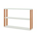 Ver imagem 1 de Estante Suspensa 89,5cm Estilo Industrial F26 Pradel Móveis