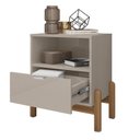 Ver imagem 5 de Mesa de Cabeceira 1 Gaveta 1 Nicho Antares 
