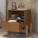 Ver imagem 4 de Mesa de Cabeceira 1 Gaveta 1 Nicho Antares