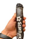 Ver imagem 4 de Corda Naval de Academia Treino Exercicio Funcional Retorcida de Polietileno 38mm com Pegada Revestid