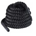 Ver imagem 5 de Corda Naval de Academia Treino Exercicio Funcional Retorcida de Polietileno 38mm com Pegada Revestid