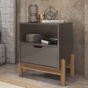 Ver imagem 1 de Mesa de Cabeceira 1 Gaveta 1 Nicho Antares