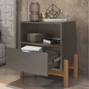 Ver imagem 4 de Mesa de Cabeceira 1 Gaveta 1 Nicho Antares