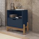 Ver imagem 1 de Mesa de Cabeceira 1 Gaveta 1 Nicho Antares