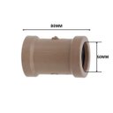 Ver imagem 2 de Luva de Correr Soldável Pvc para Encanamento Conexão 50mm | Akato