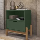 Ver imagem 1 de Mesa de Cabeceira 1 Gaveta 1 Nicho Antares