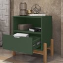 Ver imagem 4 de Mesa de Cabeceira 1 Gaveta 1 Nicho Antares