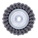Ver imagem 2 de Escova Copo Trançada Aeme 4 Pol (100mm) Rosca 5/8 50 Unidades
