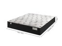 Ver imagem 3 de Cama Box Preto + Colchão Queen Smart Classic Preto (158x198x64) - Molas Ensacadas - Plumatex