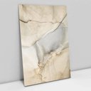 Ver imagem 1 de Quadro Decorativo em Canvas Abstrato Mármore Branco Perolado TaColado Borda Infinita 90 x 60cm