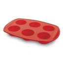 Ver imagem 1 de Forma de Silicone Hercules para 6 Muffins Vermelho