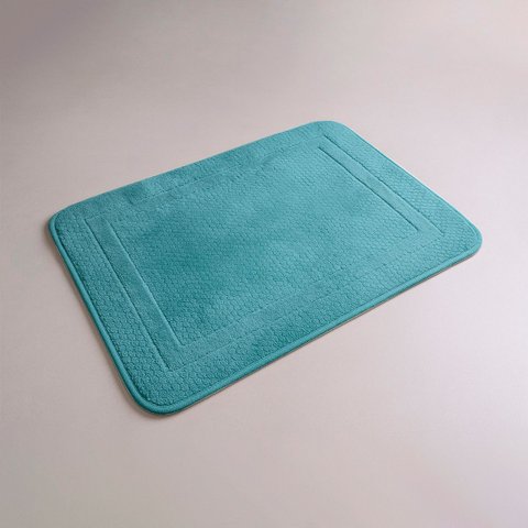 Tapete Porta Entrada Antiderrapante Aconchego 65x45cm Verde