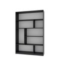 Ver imagem 4 de Kit 2 Estante para Livros 180CMX240CM 4 Prateleiras Seattle Yescasa Preto