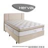 Cama Box com Cabeceira Casal Herval Channel Bambu, 72x138x188cm, Molas Ensacadas - 2