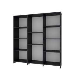 Kit 2 Estantes para Livros Baixa 7 Prateleiras 137,5cmx272cm London Yescasa - 2