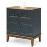 Buffet Antoine 2 Portas e 2 Gavetas Azul Petróleo 74cm - 67858 - 1