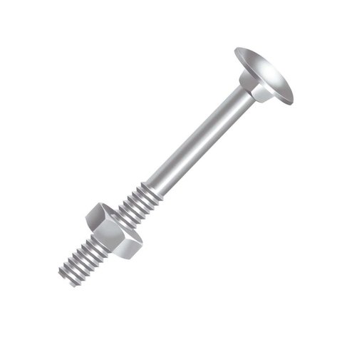 Parafuso Frances 5/16x8 C/porca Zincado Ciser 100un