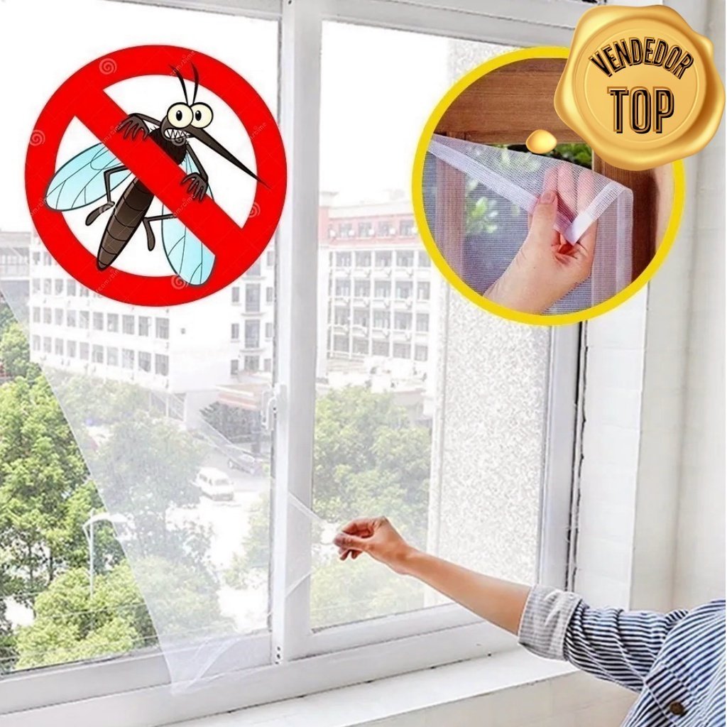 Tela Micro Trama Mosquito/inseto/pernilongo Janela 150x180 - 7