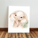 Ver imagem 5 de Kit 3 Quadro Decorativo Safari Infantil Animais Criança Leão Qualidade Premium Moderno 28x20cm