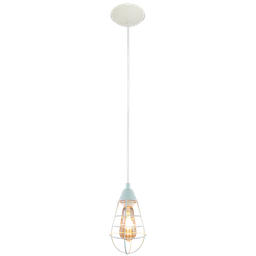 Cupula de Aramado Lampshape Branca para Pendentes e Abajures - 3